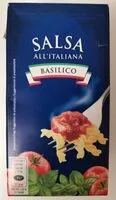 Mängden socker i Salsa all'italiana basilico