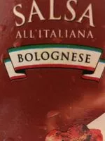 Mängden socker i Salsa All'italiana Bolognese