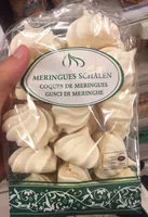 Mängden socker i Meringues Schalen