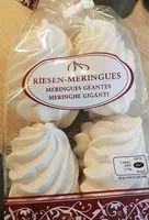 Mängden socker i Riesen-Meringues
