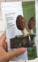 Mängden socker i Chapeaux de morilles séchés