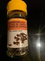 Mängden socker i Gewürznelken, ganz