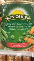 Mängden socker i Petits pois et carottes fins