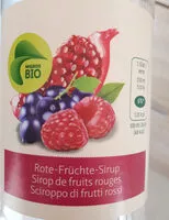 Mängden socker i Sirop fruits rouges
