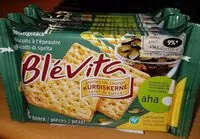 Mängden socker i Blévita Graines de Courge