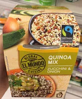 Mängden socker i Quinoa Mix zucchini & onion