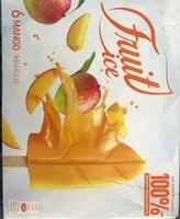 Mängden socker i Fruit ice mangue