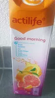 Mängden socker i Good Morning Drink with fruit juice and fruit pulp