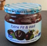 Mängden socker i Extra Fit & Well Cerises Noires