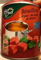 Mängden socker i Bouillon de boeuf