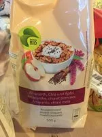 Mängden socker i Migros Bio Knuspermüesli Amaranth Mit Chia Und Apfel