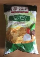 Mängden socker i Kroepoek Cassava