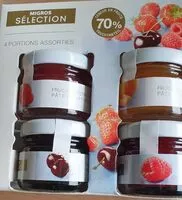 Mängden socker i Pâte à tartiner aux fruits