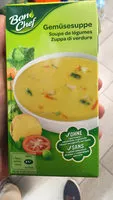 Mängden socker i Soupe de légumes