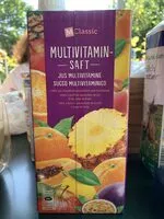Mängden socker i Jus multivitaminé