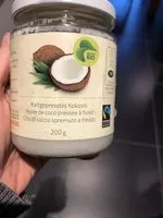Mängden socker i Huile de coco pressée à froid