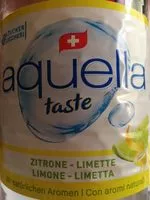 Mängden socker i Aquella taste zitrone - limette