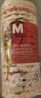 Mängden socker i Galettes de riz