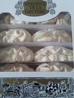 Mängden socker i Meringue de la Gruyère