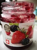 Mängden socker i Confiture baies du jardin