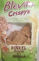 Mängden socker i Crispy's Dinkel Spelta Quinoa Au Blé Complet