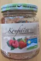 Mängden socker i Confiture extra fraises framboises