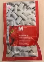 Mängden socker i Gomme à mâcher Strawberry