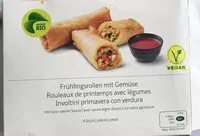 Mängden socker i Rouleaux de printemps avec legumes