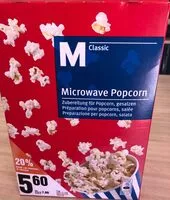 Mängden socker i Microwave Pop-Corn