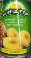 Mängden socker i Tranches d'ananas