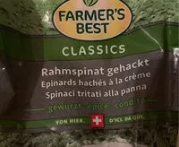 Mängden socker i Epinards hachés à la crème