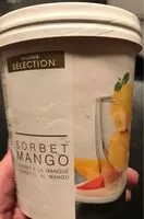 Mängden socker i Sorbet Mango