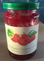 Mängden socker i Confiture extra framboises