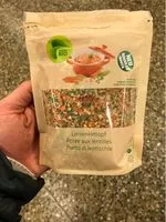 Mängden socker i Potée aux Lentilles BIO