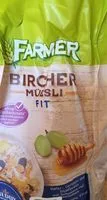 Mängden socker i Bircher Muesli Fit
