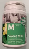 Mängden socker i Sweet mint