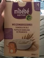 Mängden socker i Semoule de blé