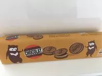 Mängden socker i Chocolat Biscuits fourrés à la crème au chocolat