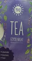 Mängden socker i Tea good night