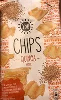 Mängden socker i Chip quinoa nature