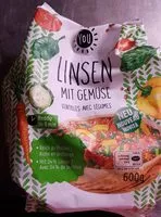 Mängden socker i Lentilles aux légumes