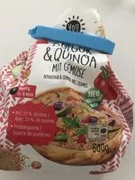 Mängden socker i Bulgur & Quinoa mit gemüse