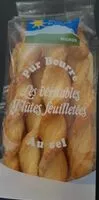 Mängden socker i Les véritables flûtes feuilletées au sel