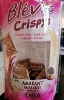 Mängden socker i Blévita crispy's