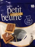 Mängden socker i Mini petit beurre chocolat au lait