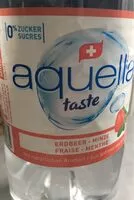 Mängden socker i Aquella taste fraise menthe