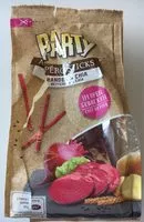 Mängden socker i Party Apéro Sticks - Betterave & Chia