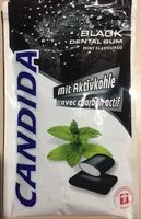 Mängden socker i Kaugummi Mint mit Aktivkohle