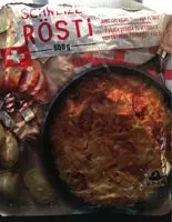 Mängden socker i Schweizer Rösti