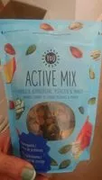 Mängden socker i Active mix, amandes, graines de courge, pistaches & mange